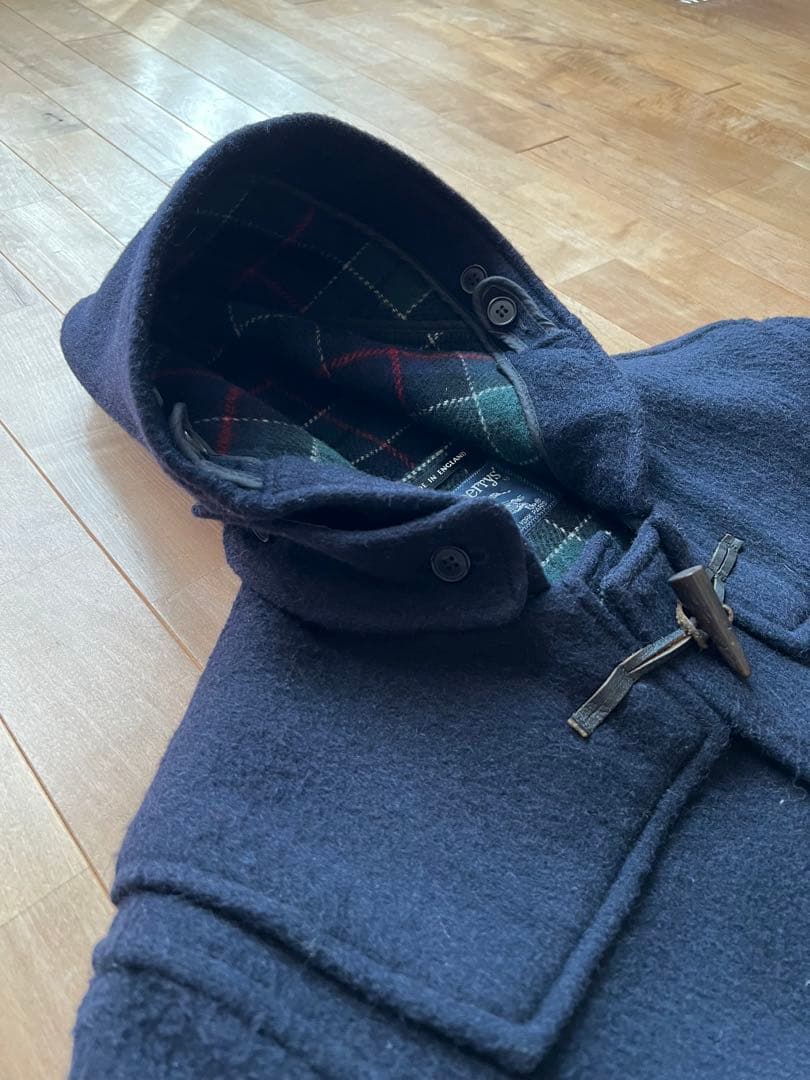 80's Burberrysバーバリーズ正規・英国製ヴィンテージダッフルコートS