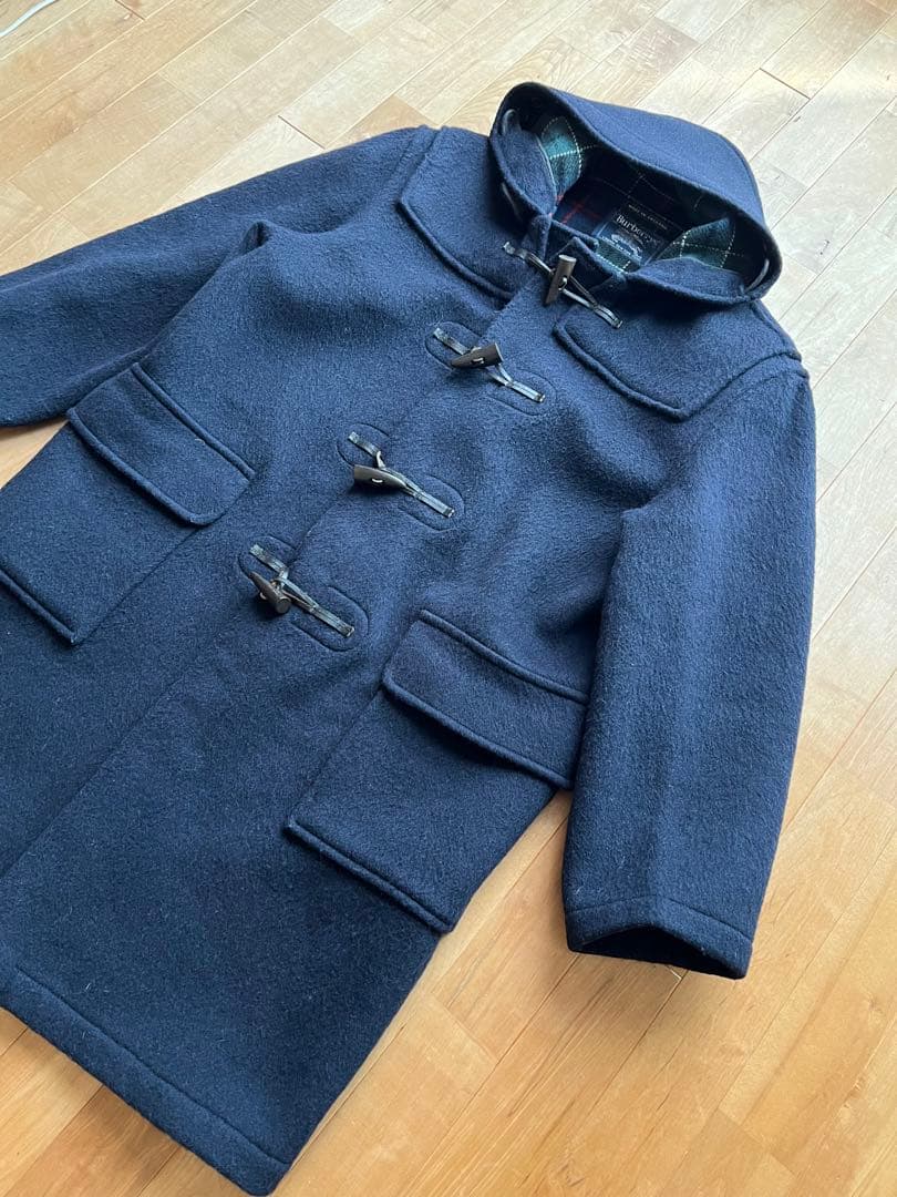 80's Burberrysバーバリーズ正規・英国製ヴィンテージダッフルコートS