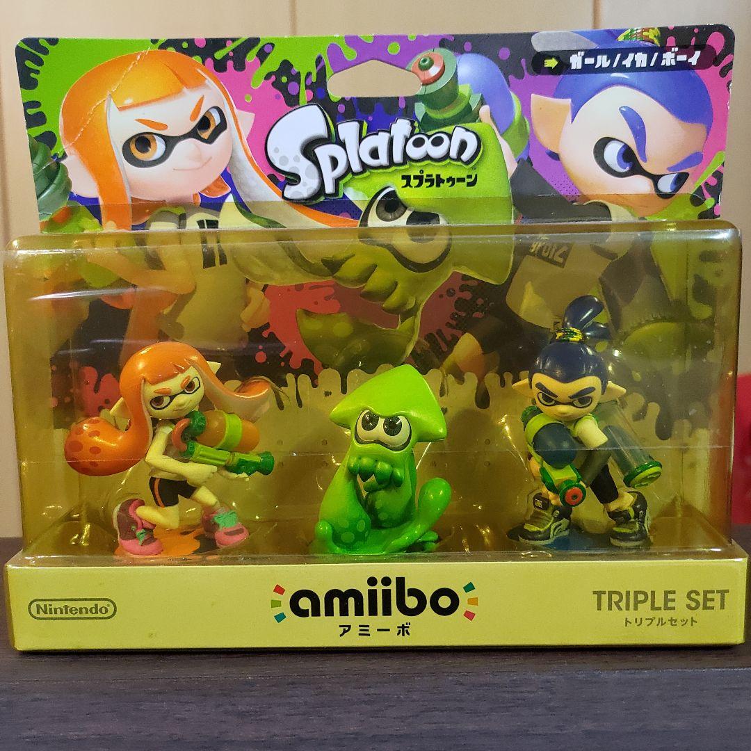 スプラトゥーン　トリプルセット　amiibo