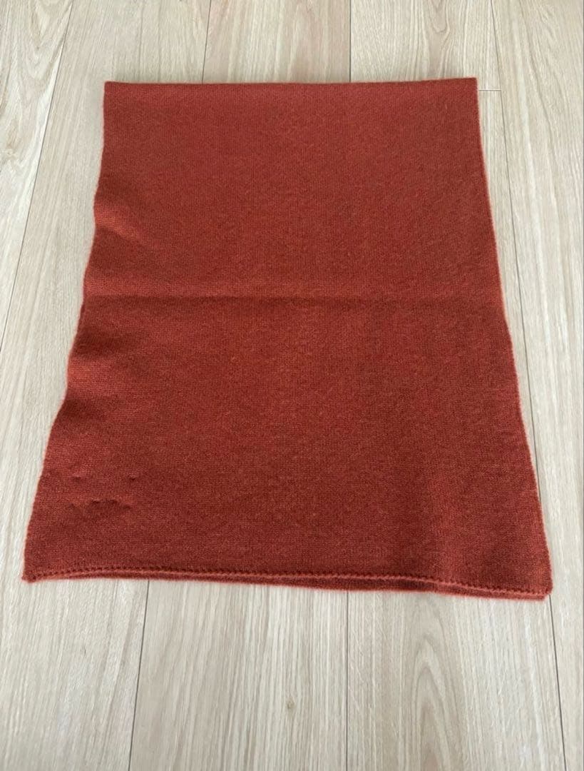 Johnstons of Elgin カシミヤショートマフラー