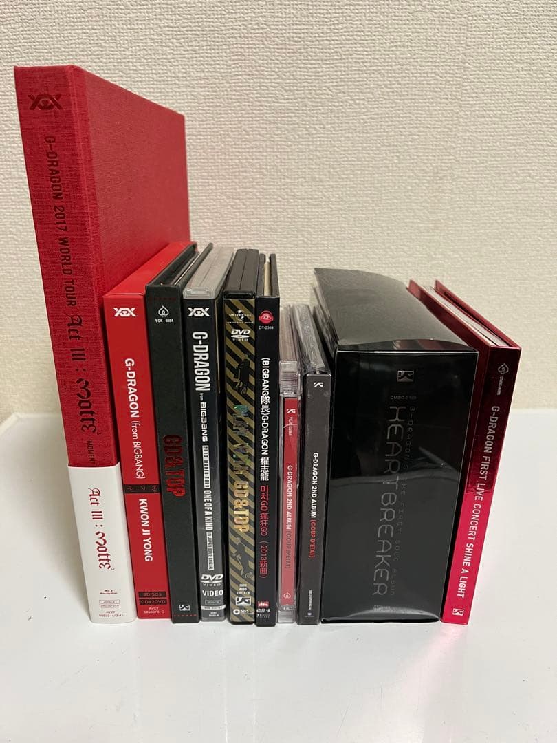 BIGBANG G-DRAGON DVD CD ❺