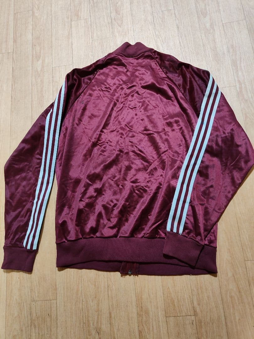 アディダス ATP バーガンディ ワインレッド 80sビンテージ Lサイズ