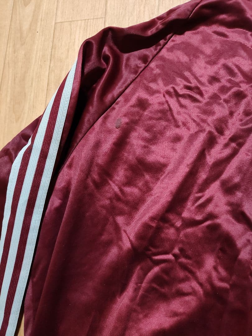 アディダス ATP バーガンディ ワインレッド 80sビンテージ Lサイズ