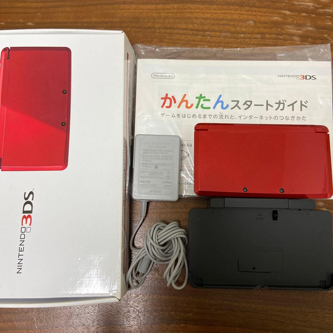 値下げ　ニンテンドー3DS メタリックレッド　3ds 本体