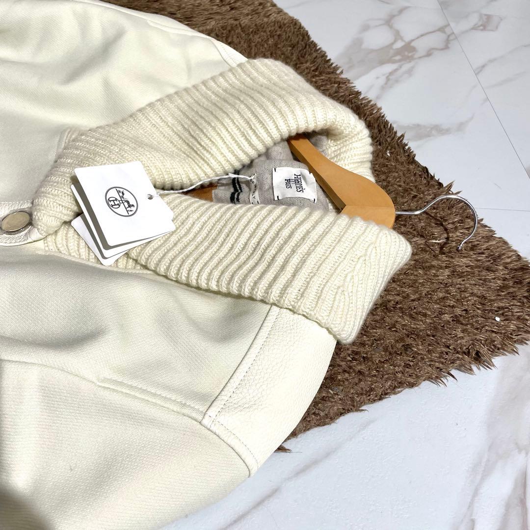 現行 タグ付き✨ エルメス HERMES トレンチコート ディアスキン カシミヤ