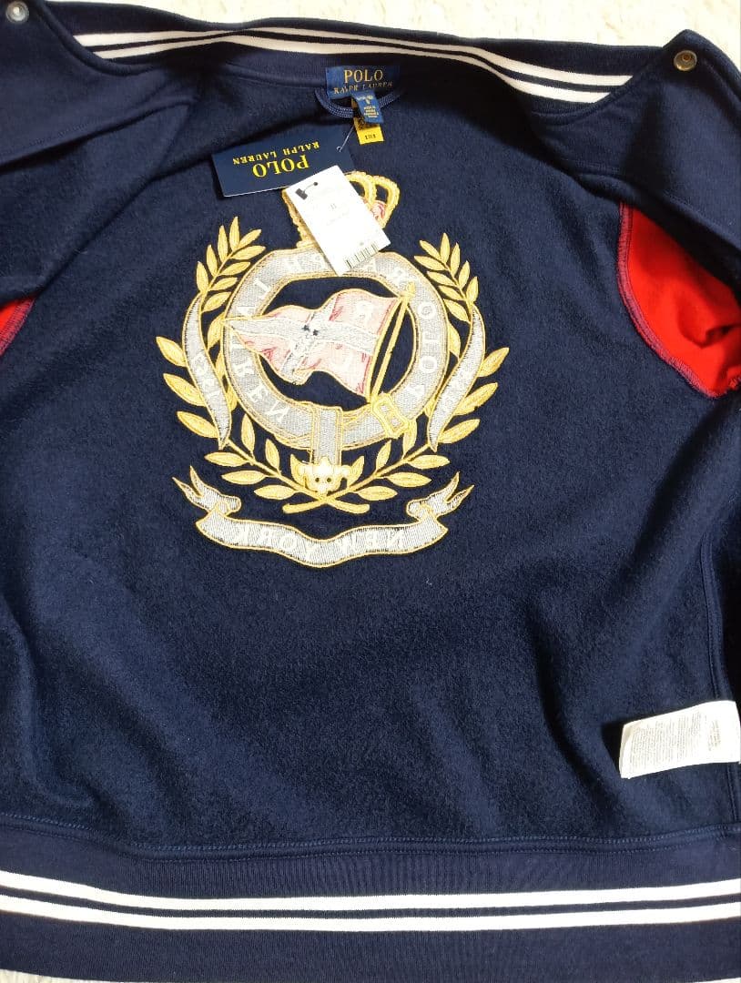 RalphLauren　新品タグ付き　刺繍　ベースボールジャケット