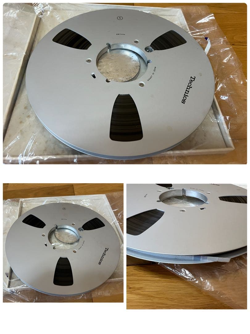 Technics テクニクス　10号　オープンリールテープ　6個セット