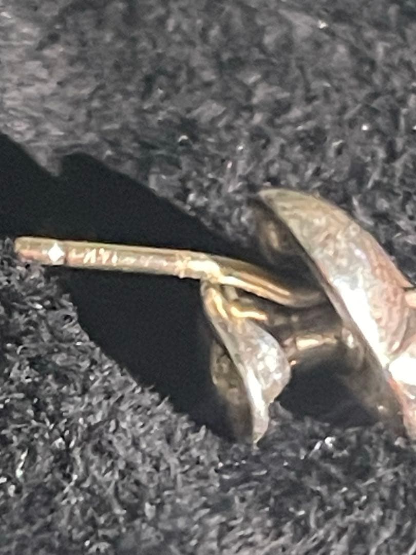 ⭐︎最終値引き【正規品】クロムハーツ　ハートピアス