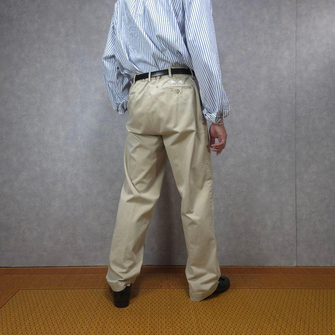 polobyralphlaurenラルフローレンチノパンポロチノW34