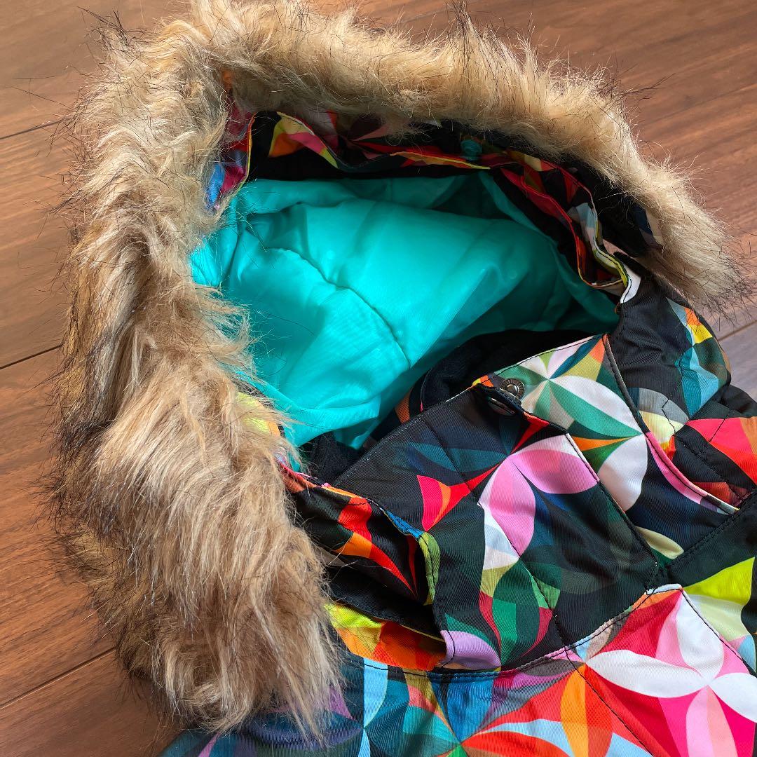 ♡ROXY♡幾何柄スノーボードウェア上　ボルコム ロキシー　スノボ　スキー