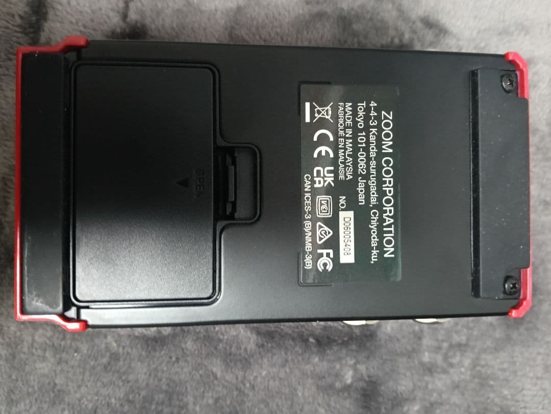 ZOOM MS60B+　純正アダプター付き