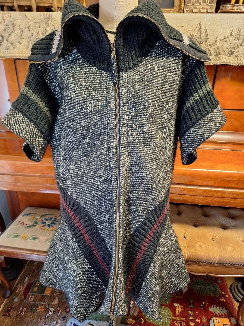 ジャンポールゴルチェツイードジャケットコート