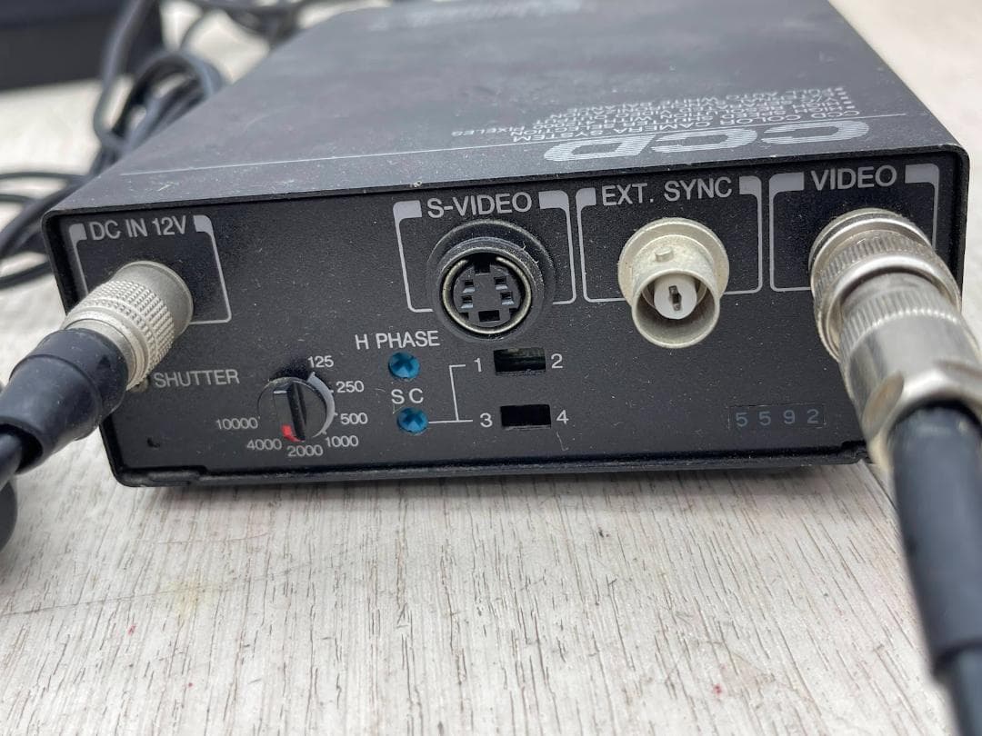 東芝 CCD カラーカメラ IK-M40 動作品 ACアダプター