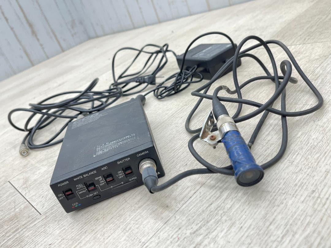 東芝 CCD カラーカメラ IK-M40 動作品 ACアダプター