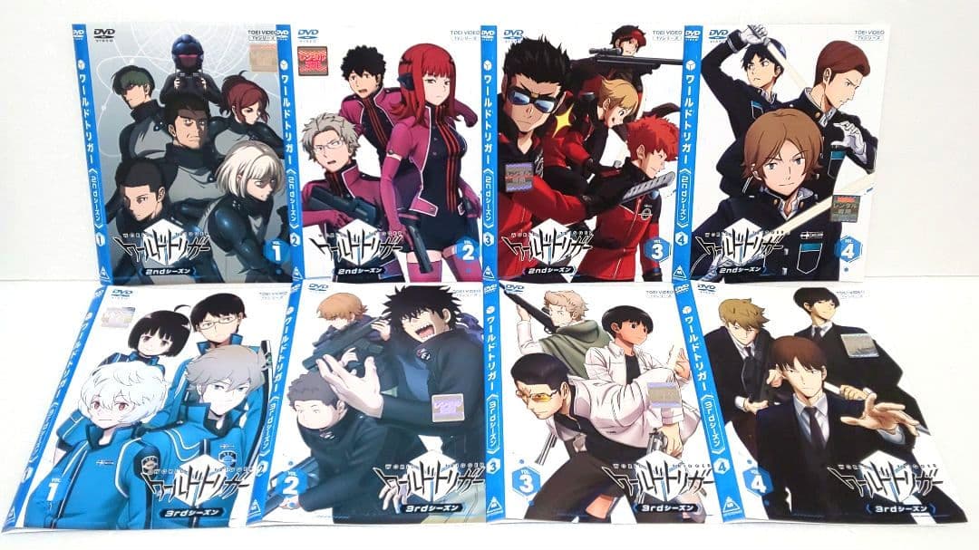 ワールドトリガー 1 2 3 DVD 全巻 セット アニメ 葦原大介