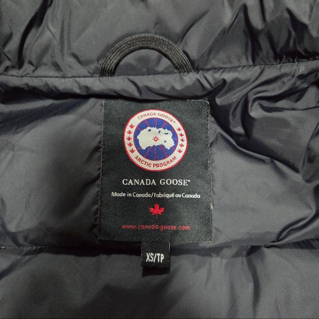 カナダグース　黒 ダウンベスト アークティックプログラム　XSサイズ
