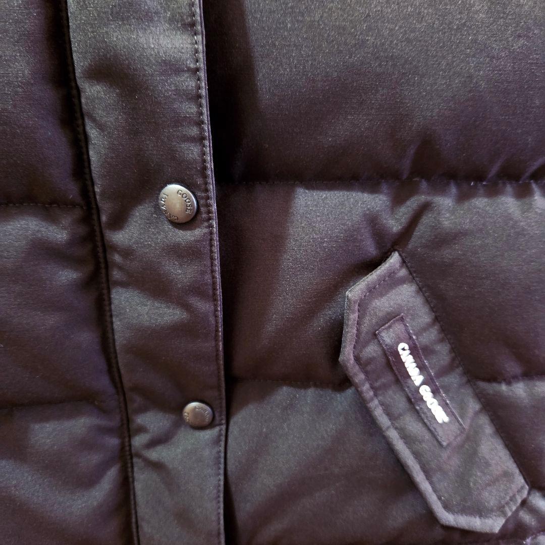 カナダグース　黒 ダウンベスト アークティックプログラム　XSサイズ