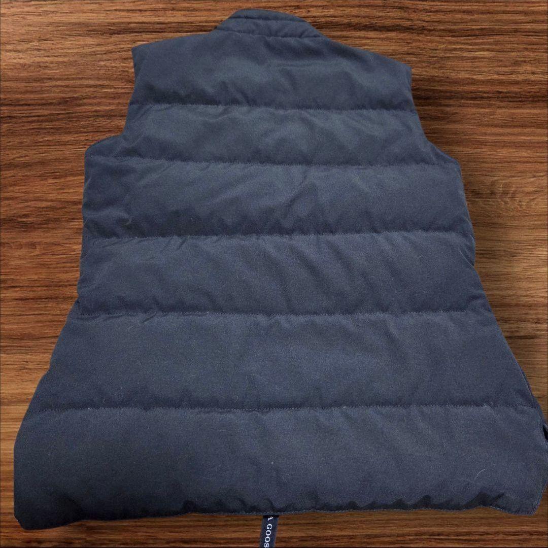 カナダグース　黒 ダウンベスト アークティックプログラム　XSサイズ