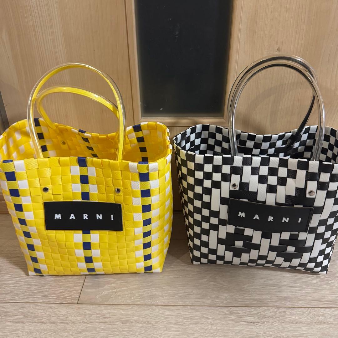 最終値下げ　MARNI かごバッグ 2点セット