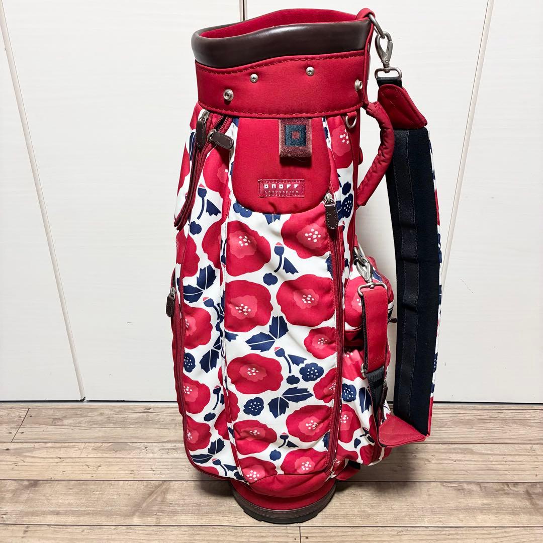 ONOFF オノフ 希少 総柄 キャディバッグ