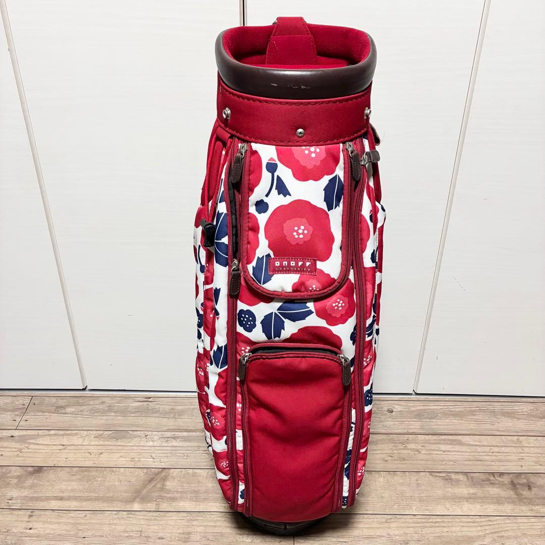 ONOFF オノフ 希少 総柄 キャディバッグ