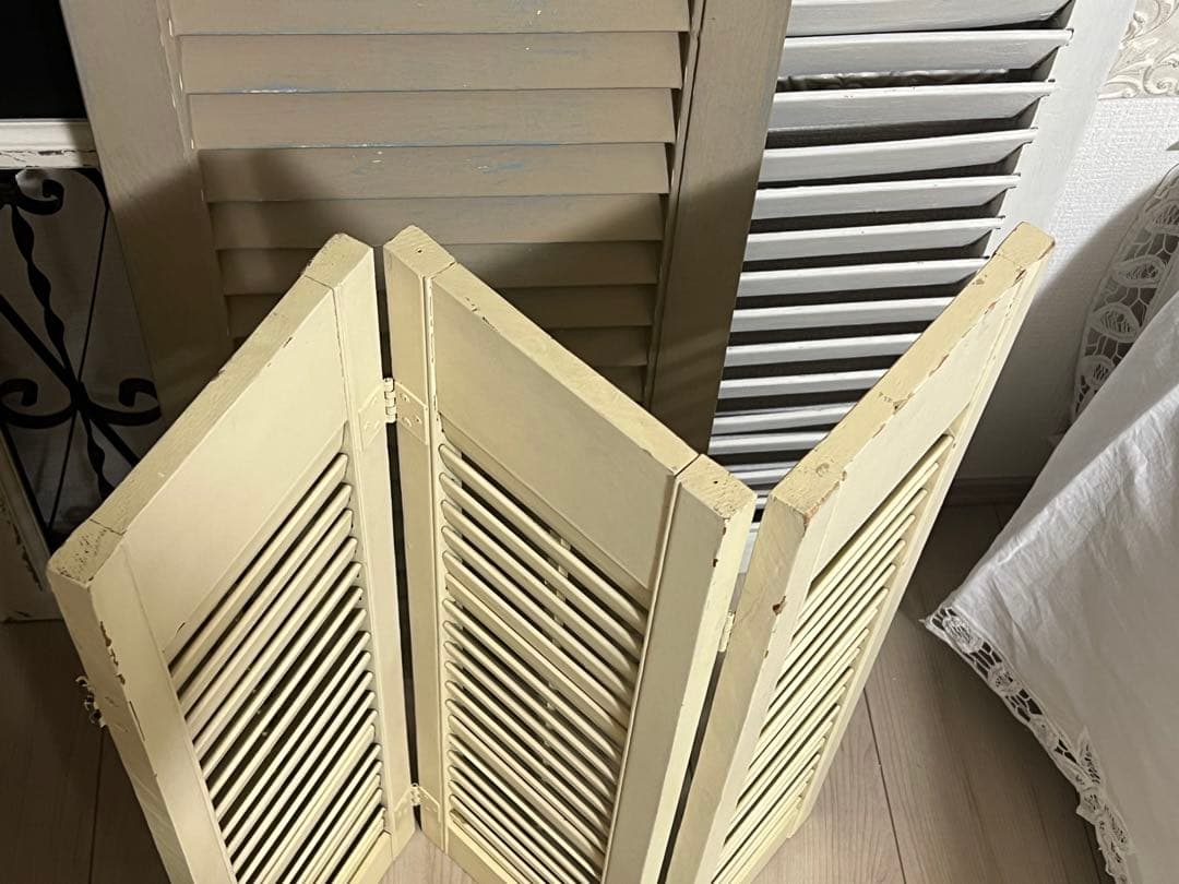 【hya】他の方はご購入をお控えください　木製折りたたみ式パーテーション