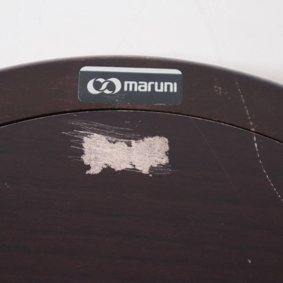 値下マルニ木工 オーバル ウォールミラー 壁掛け鏡 ヴィンテージ 高級家具