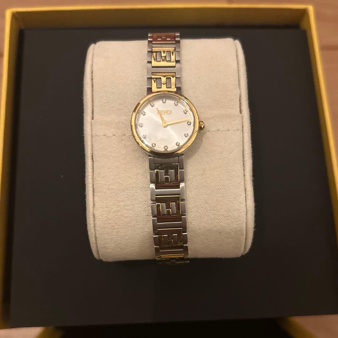 極美品 FENDI フォーエバー ダイヤ 腕時計