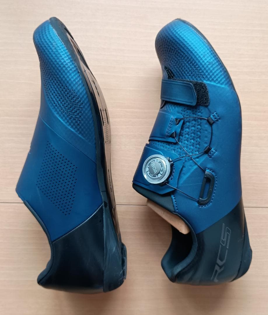 Shimano シマノ ビンディングシューズ SH-RC502 サイズ43 青