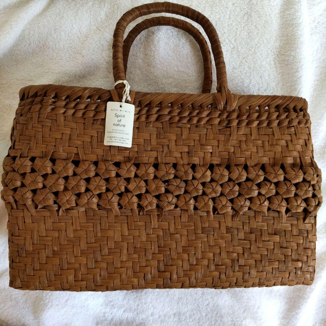 ✨国産やまぶどうかごバッグ 未使用