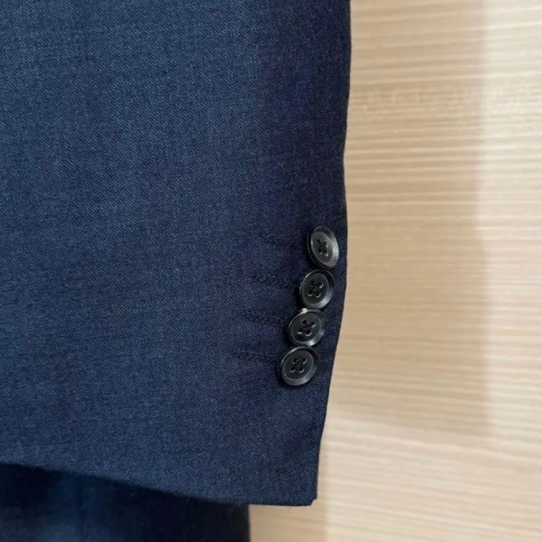 【極美品未使用】ブリッラペルイルグストスーツ インディゴ ゼニア トロフェオ46