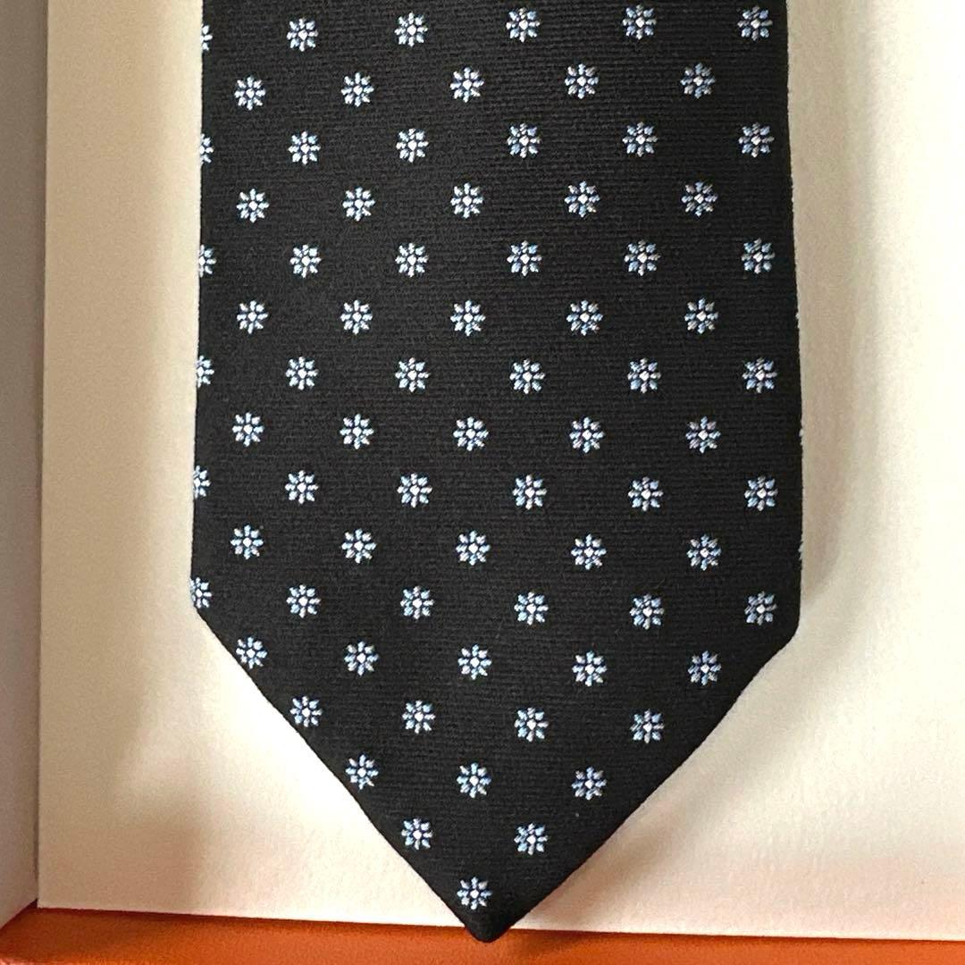 エルメス ネクタイ 《Hフラワー》新品 未使用