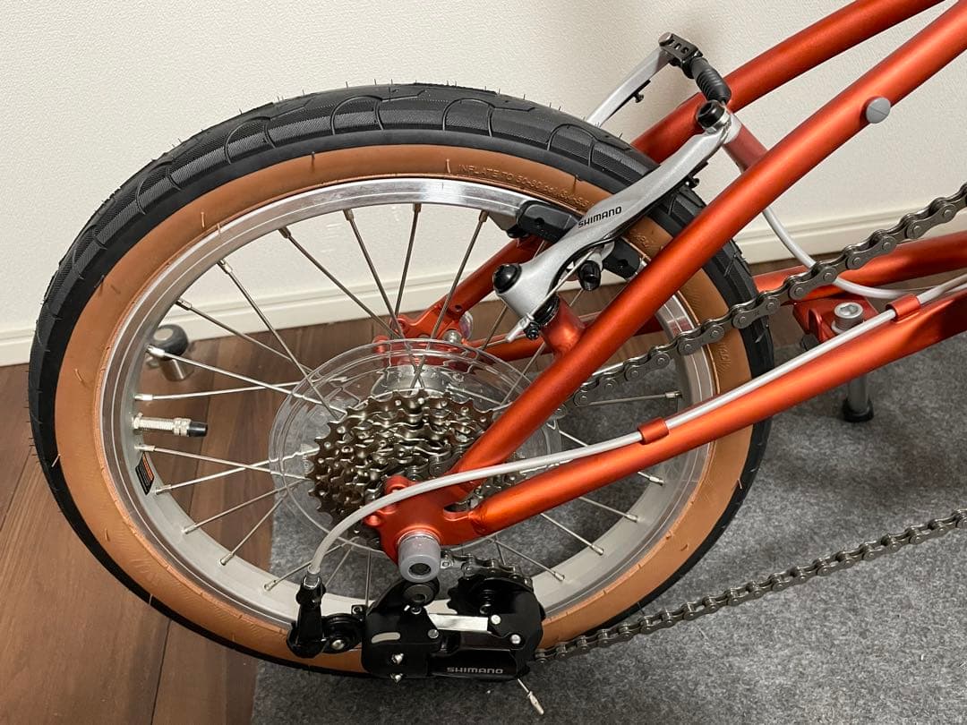 16インチ新型ダホンボードウォーク16 カスタムDahon