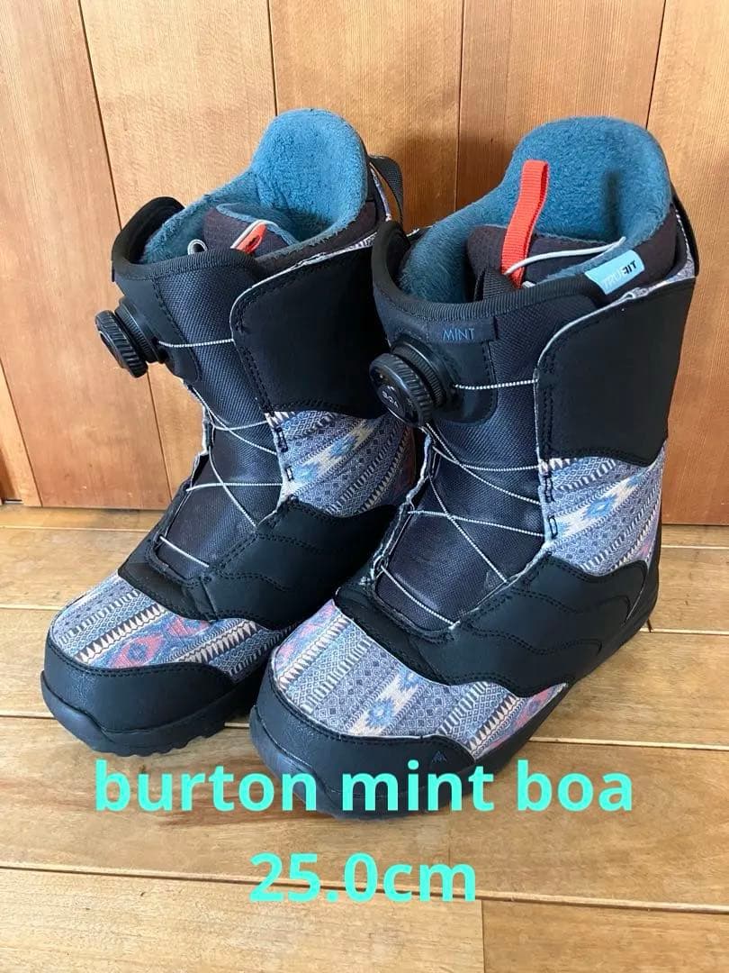 スノーボード BURTON mint boa 25cm