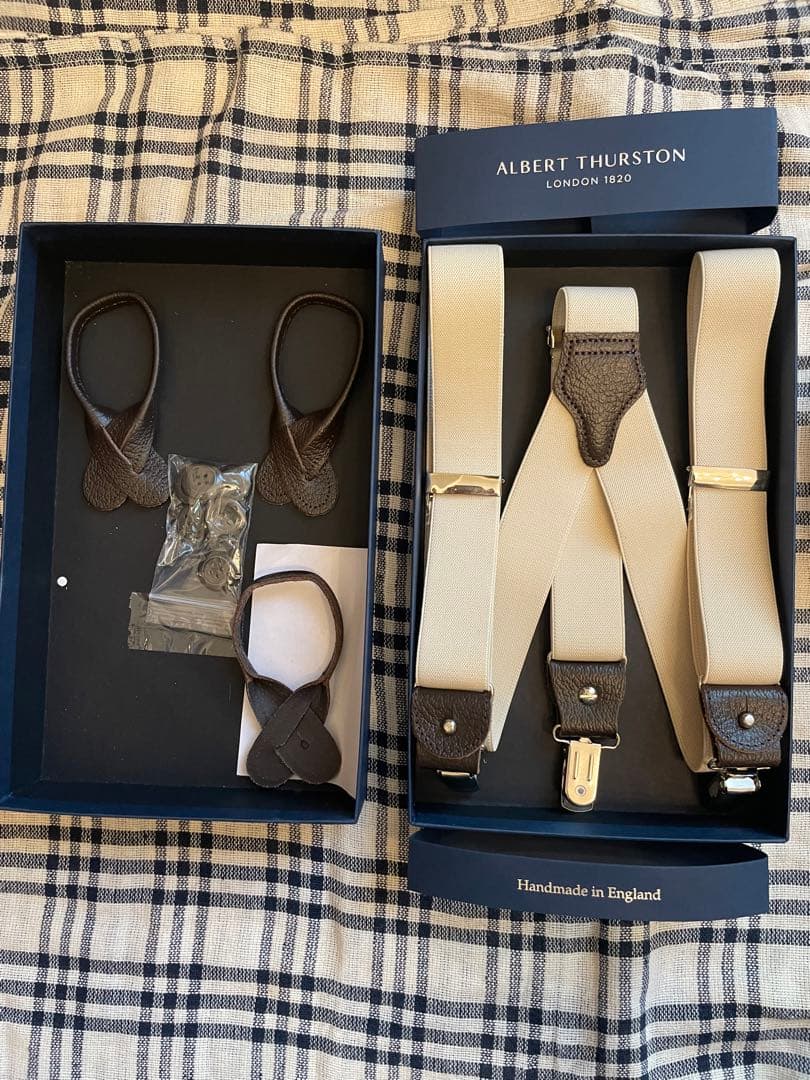  THURSTON 2WAYサスペンダー 30mm