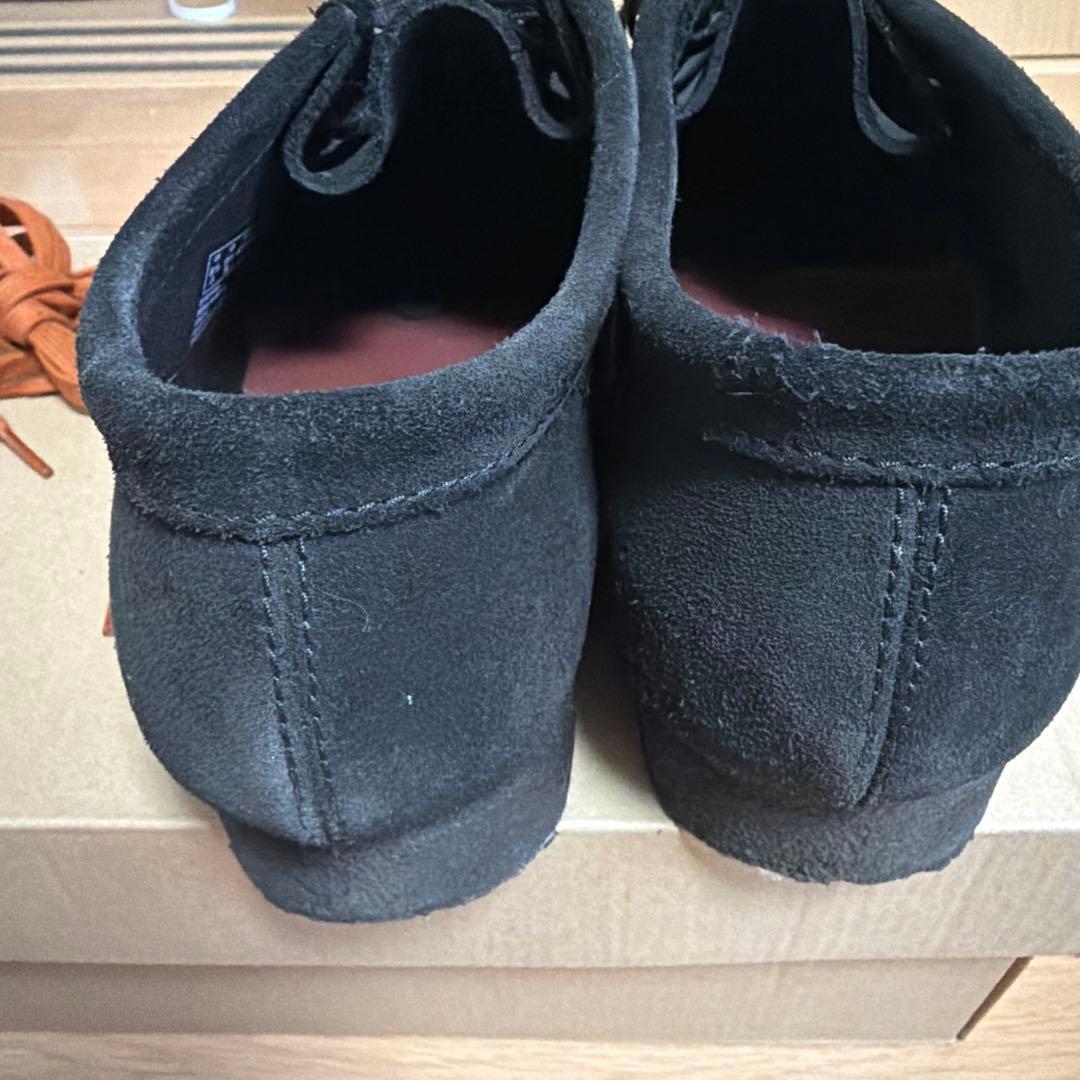 【UK8 1/2 (27cm)】Clarks Wallabee BLACK
