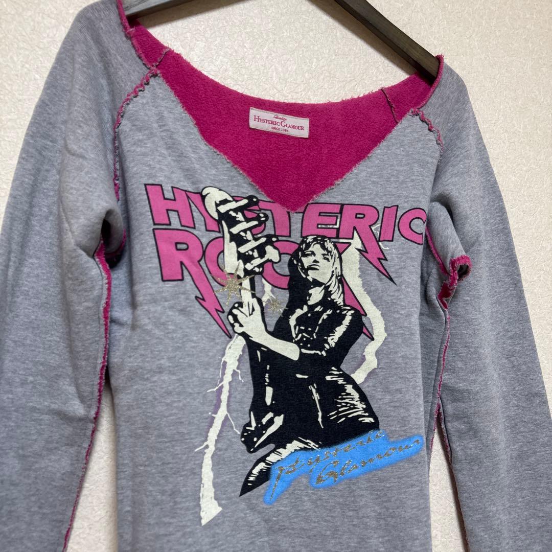 ヒステリックグラマー ヒスガール スウェット トレーナー ヴィンテージ