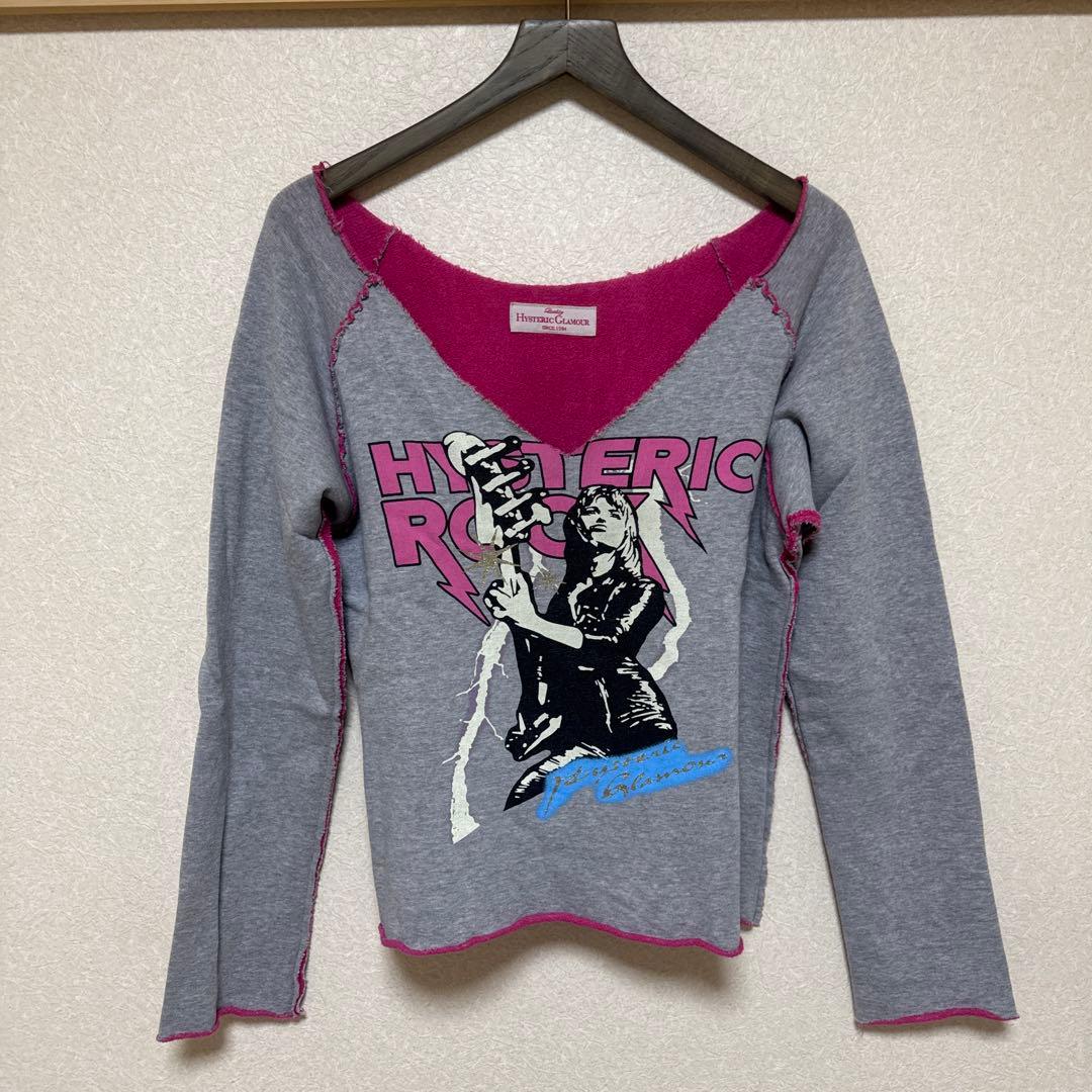 ヒステリックグラマー ヒスガール スウェット トレーナー ヴィンテージ