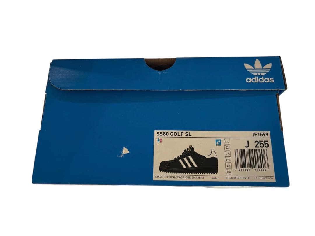 まくまく　アディダス ゴルフシューズ SS80 スーパースター 25.5