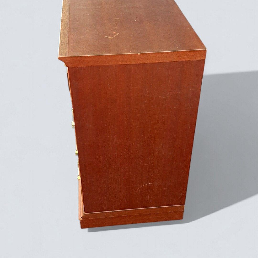 廃盤希少　マルニ木工 地中海 チェスト80 5段6杯 マホガニー maruni