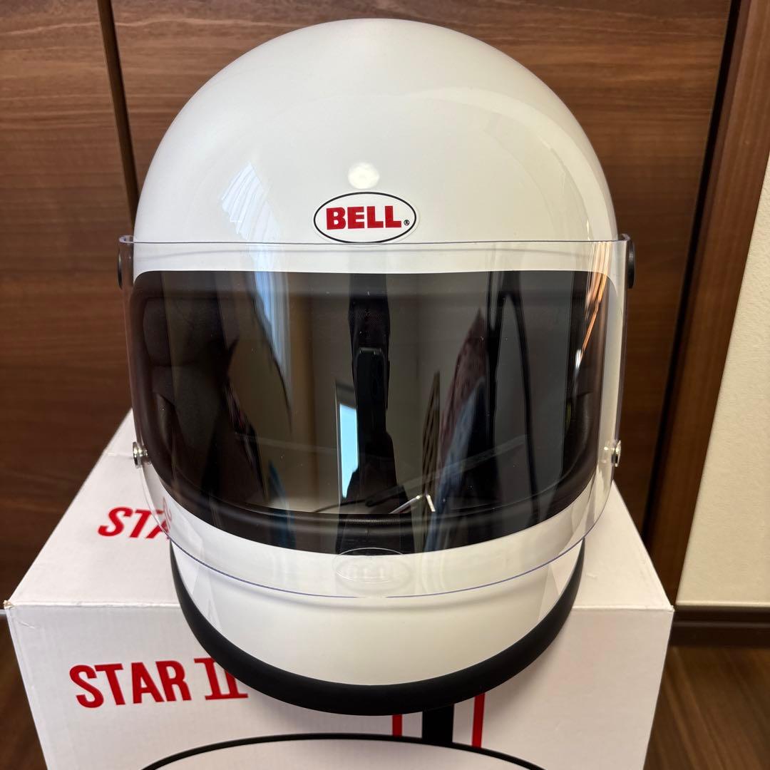 BELLSTAR2 ベルスター2 STARⅡ ソリッドホワイトXLサイズ