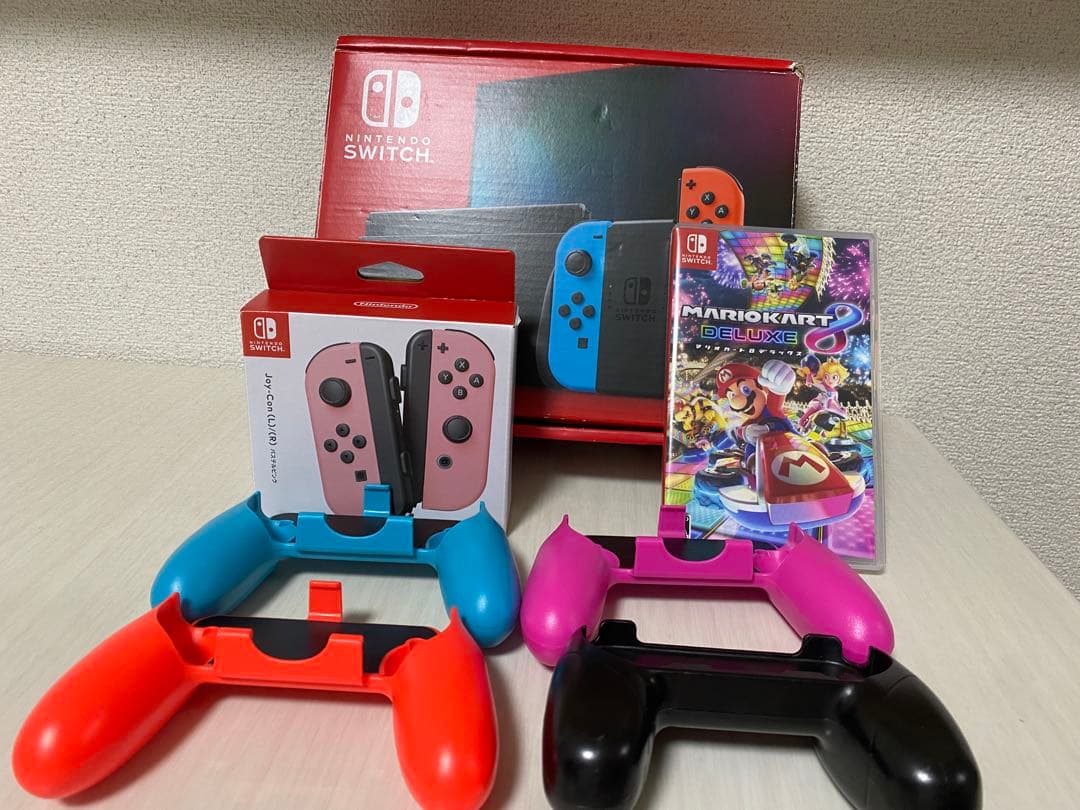 Nintendo Switch 本体 マリオカート ジョイコン
