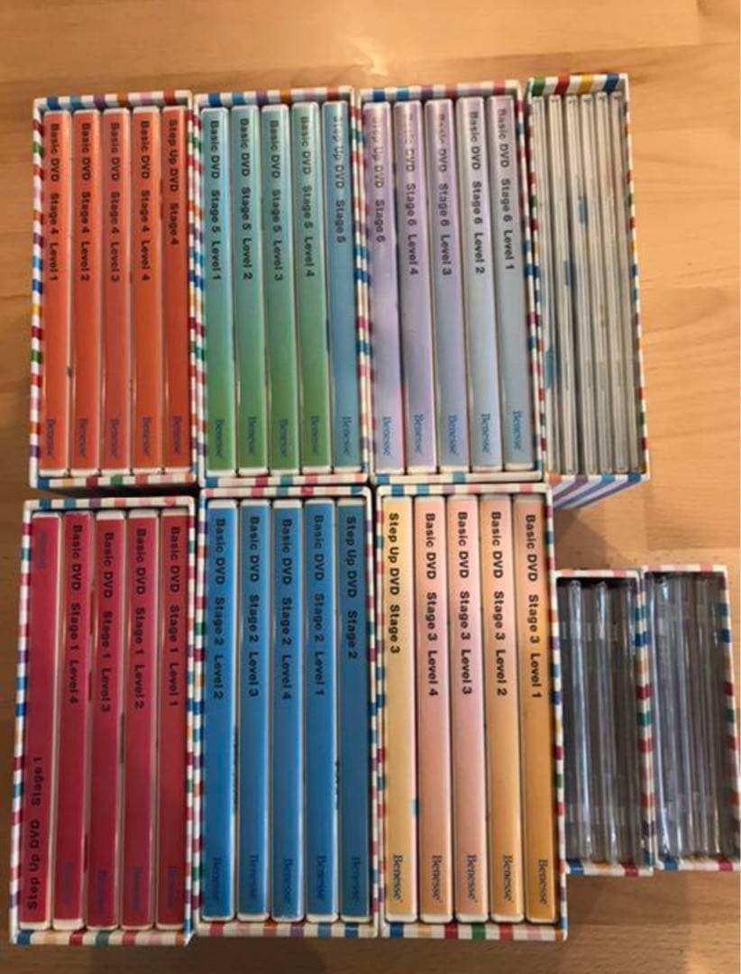 ワールドワイドキッズイングリッシュ　全DVD CD セット