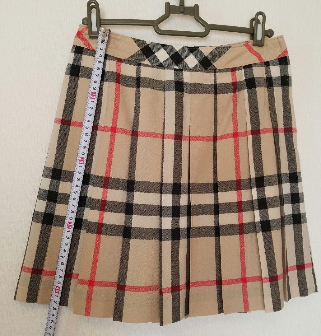 バーバリージャケットスカートセット2点 ベージュスカート ブレザー美品150