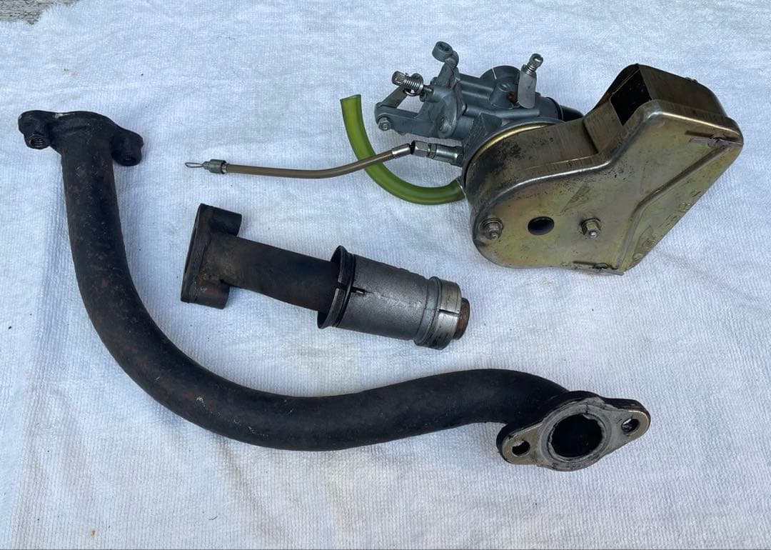 VESPA 125 ET3プリマベーラ　吸排気 キャブレターセット