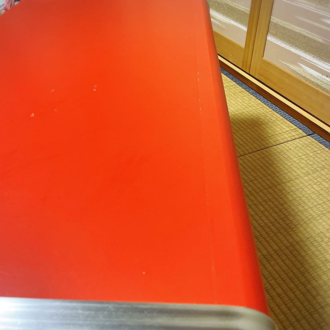 （廃盤）スペースエイジ　レグナテック　テレビボード　赤　レトロポップ　白井産業