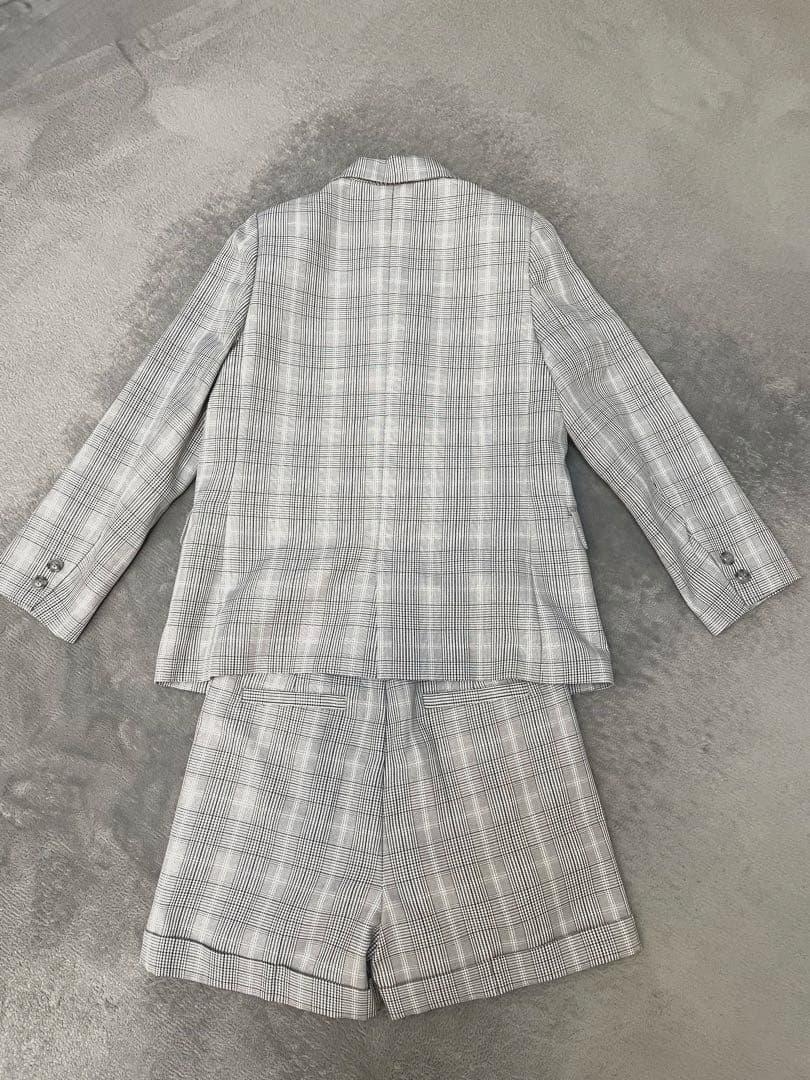 卒服2025 Lovetoxic セットアップ シャツ ネクタイ 150サイズ