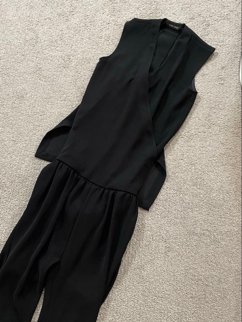 YOKO CHAN ヨーコチャン　オールインワン　サロペット　カシュクール