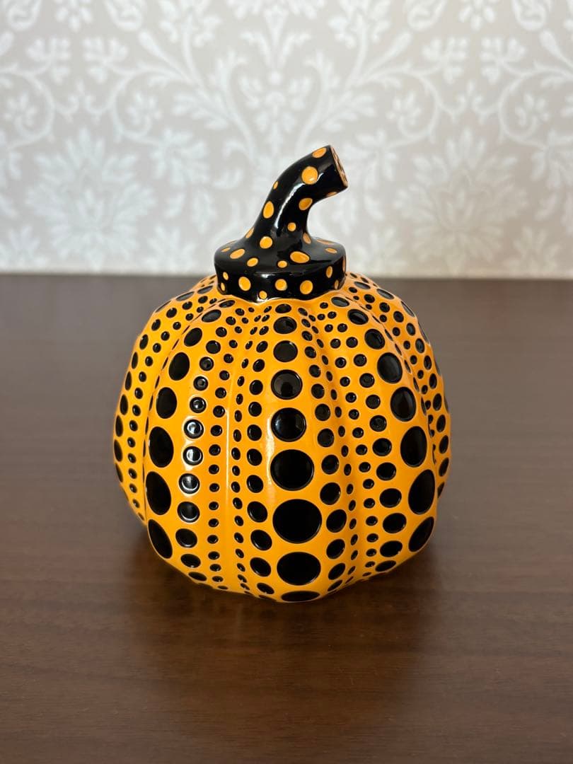 草間彌生　パンプキン　オブジェ　 松本市美術館購入