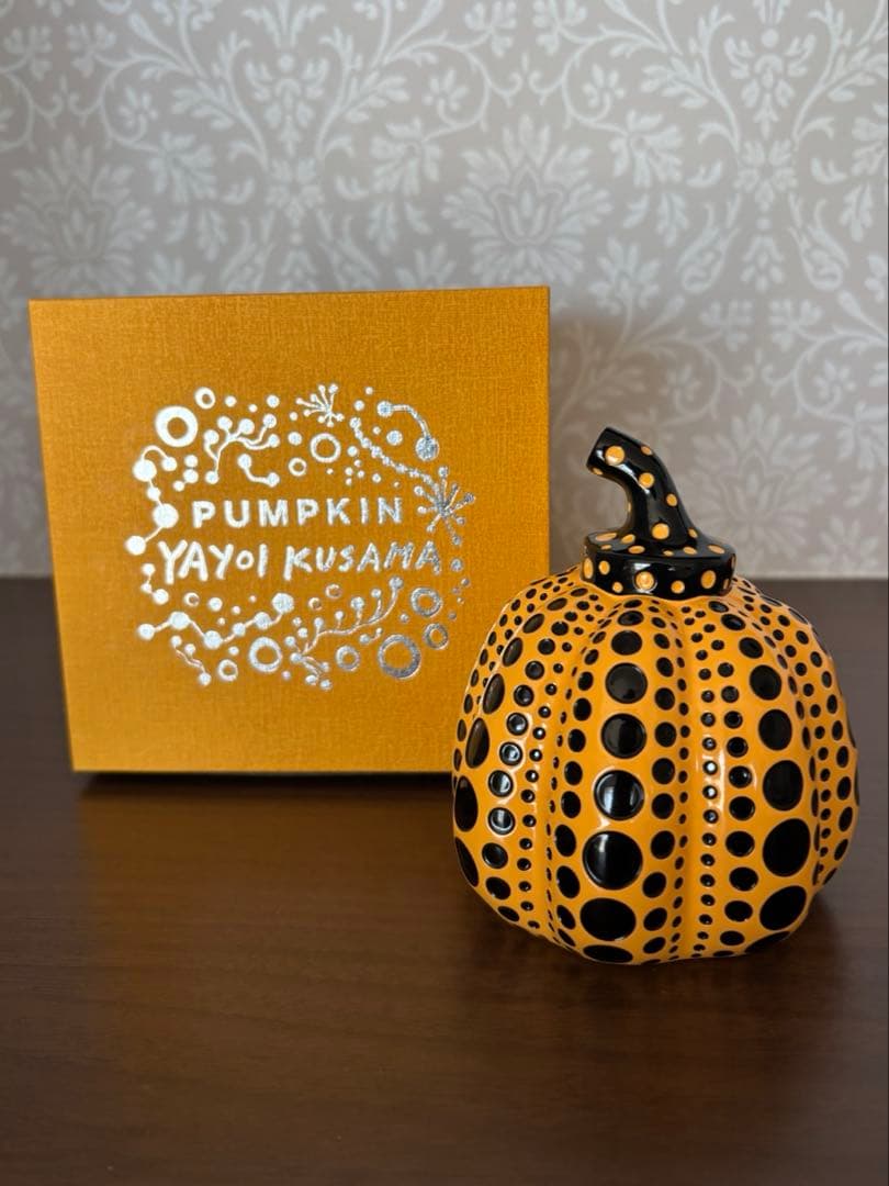 草間彌生　パンプキン　オブジェ　 松本市美術館購入